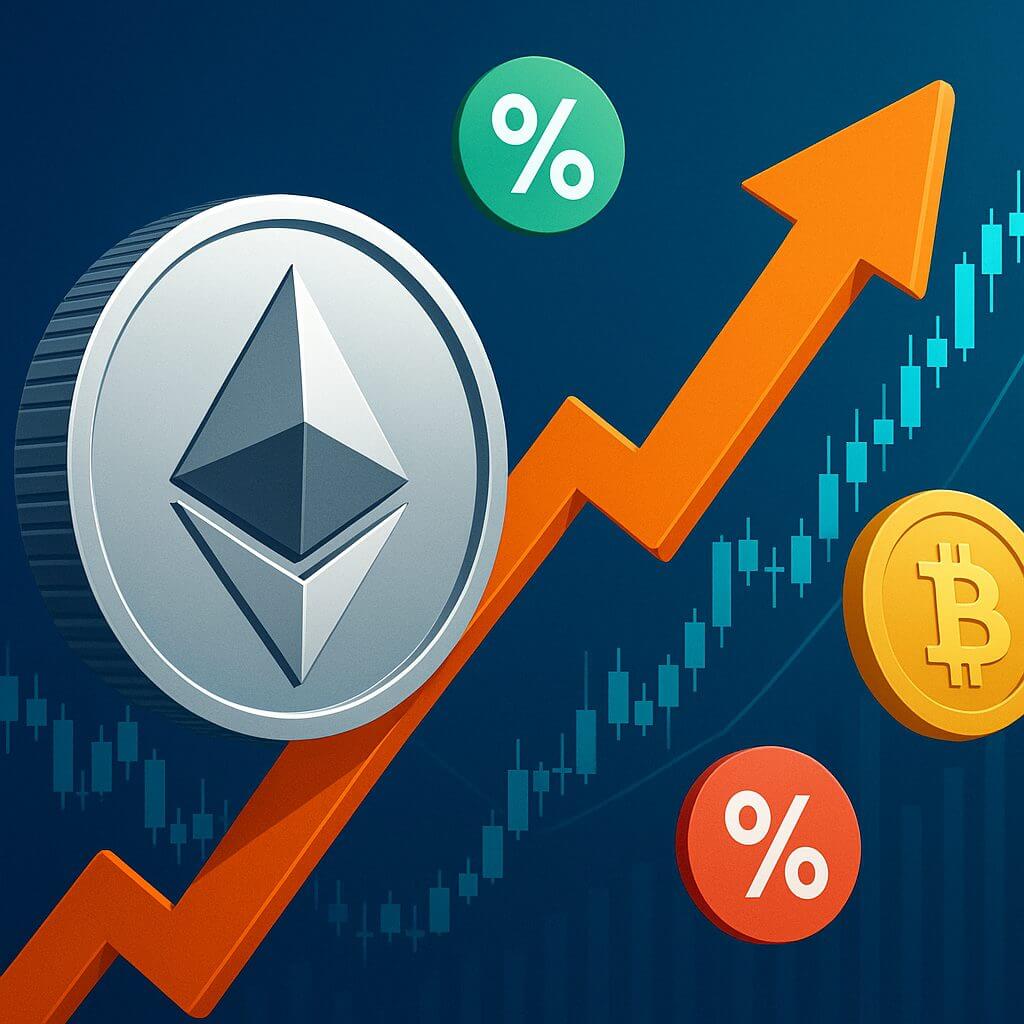 Michaël van de Poppe ziet kans bij correctie Ethereum