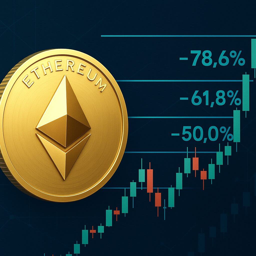 Ethereum koers bounced terug vanaf cruciaal Fibonacci niveau