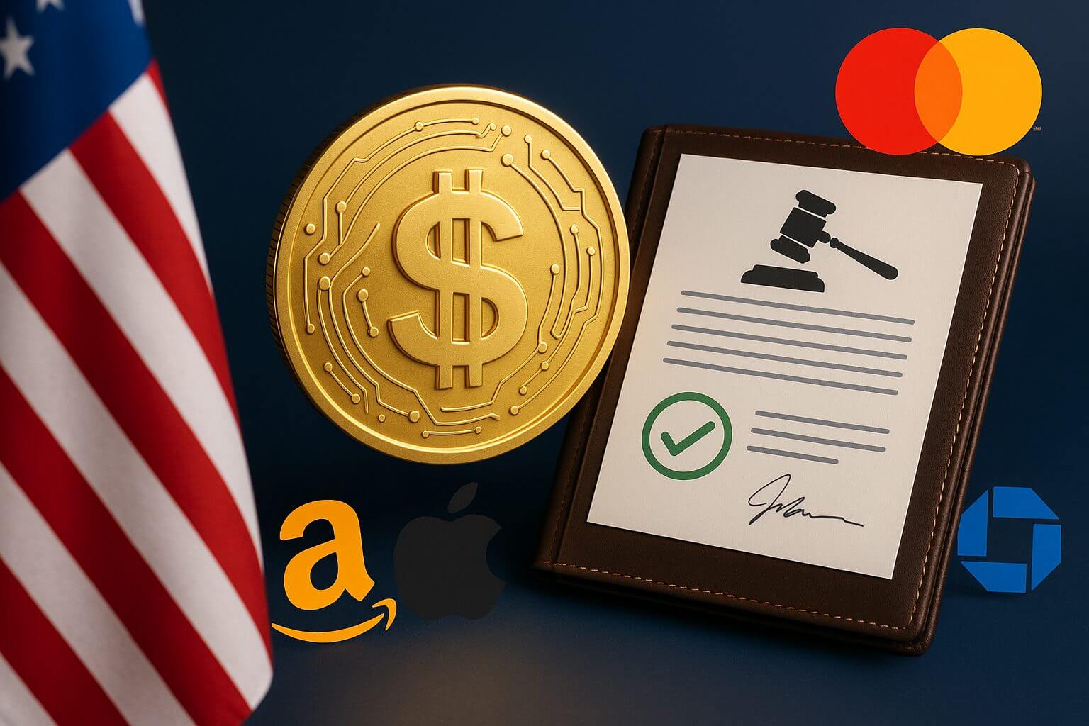 Mastercard ziet stablecoin wet als startschot voor digitale dollar