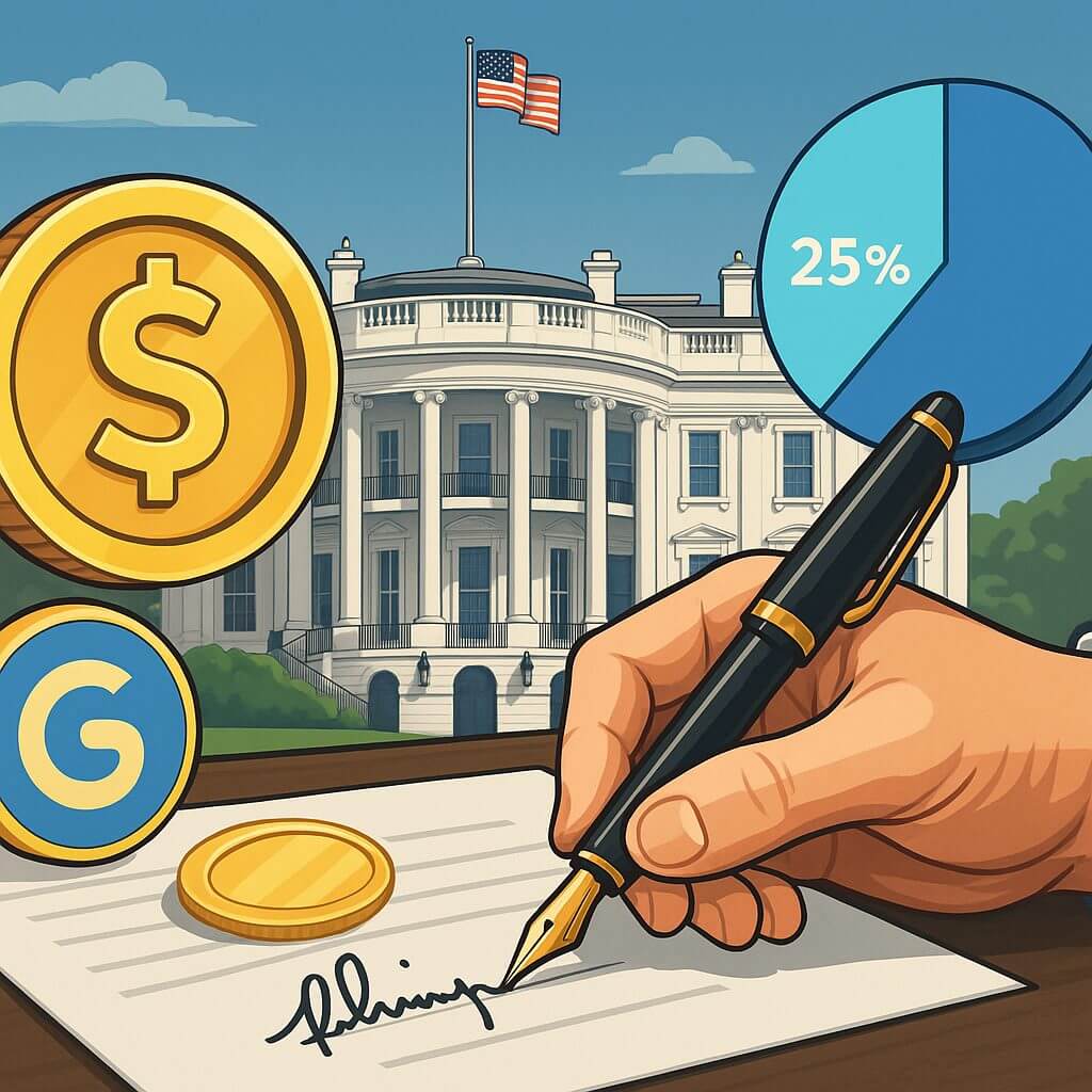 Trump tekent historische stablecoin wet: GENIUS Act verandert alles