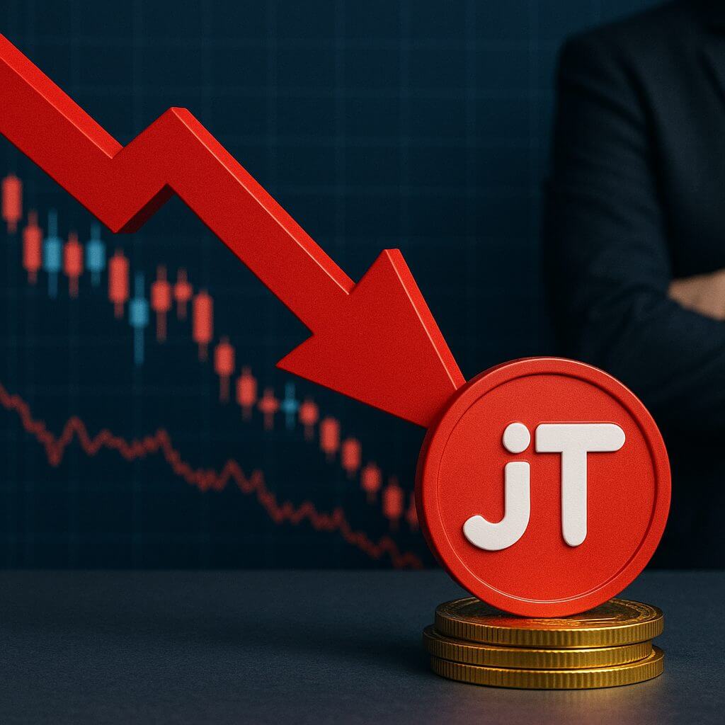 Jito (JTO) keldert ruim 12% door massale verkoopdruk