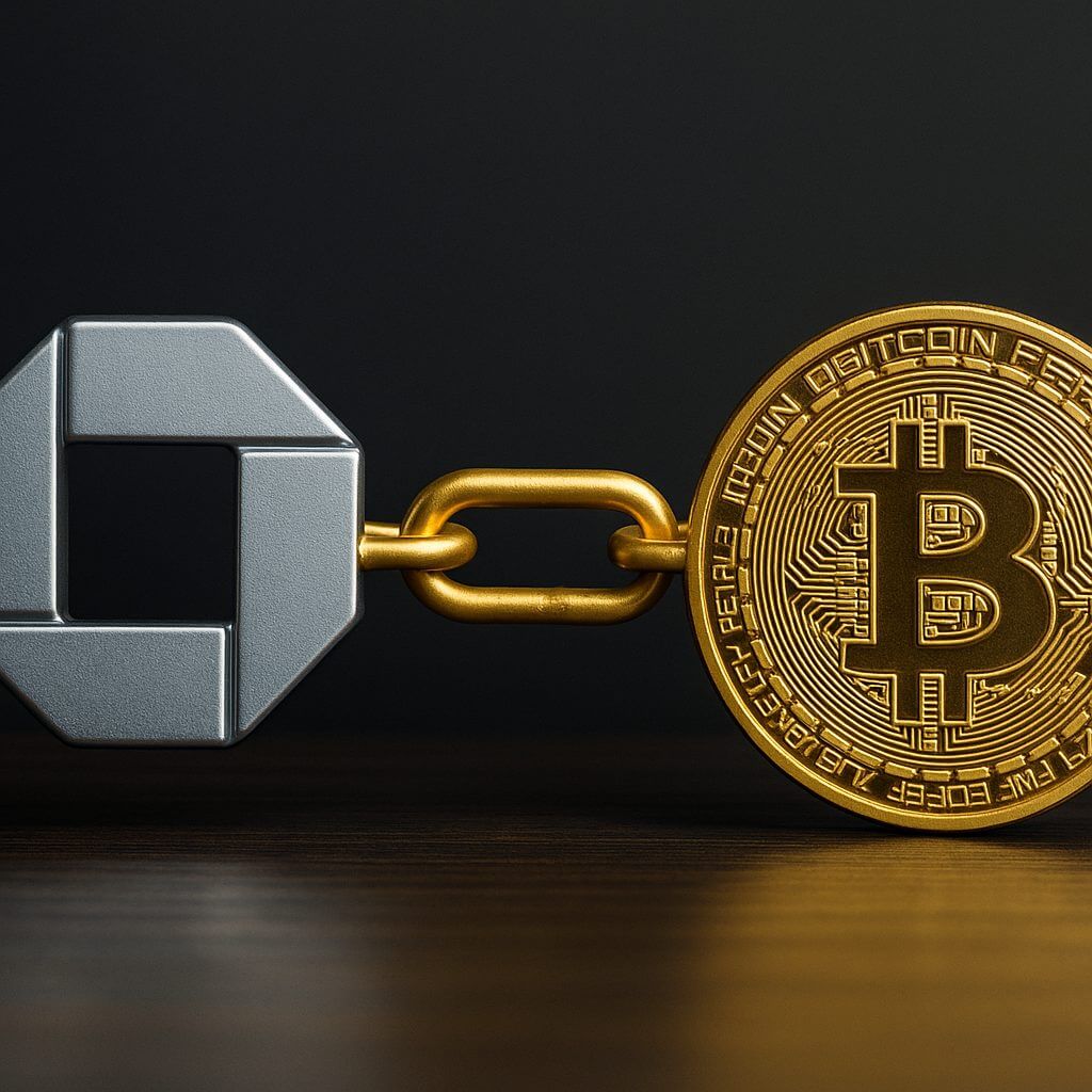 JPMorgan en Coinbase starten bank tot crypto koppeling