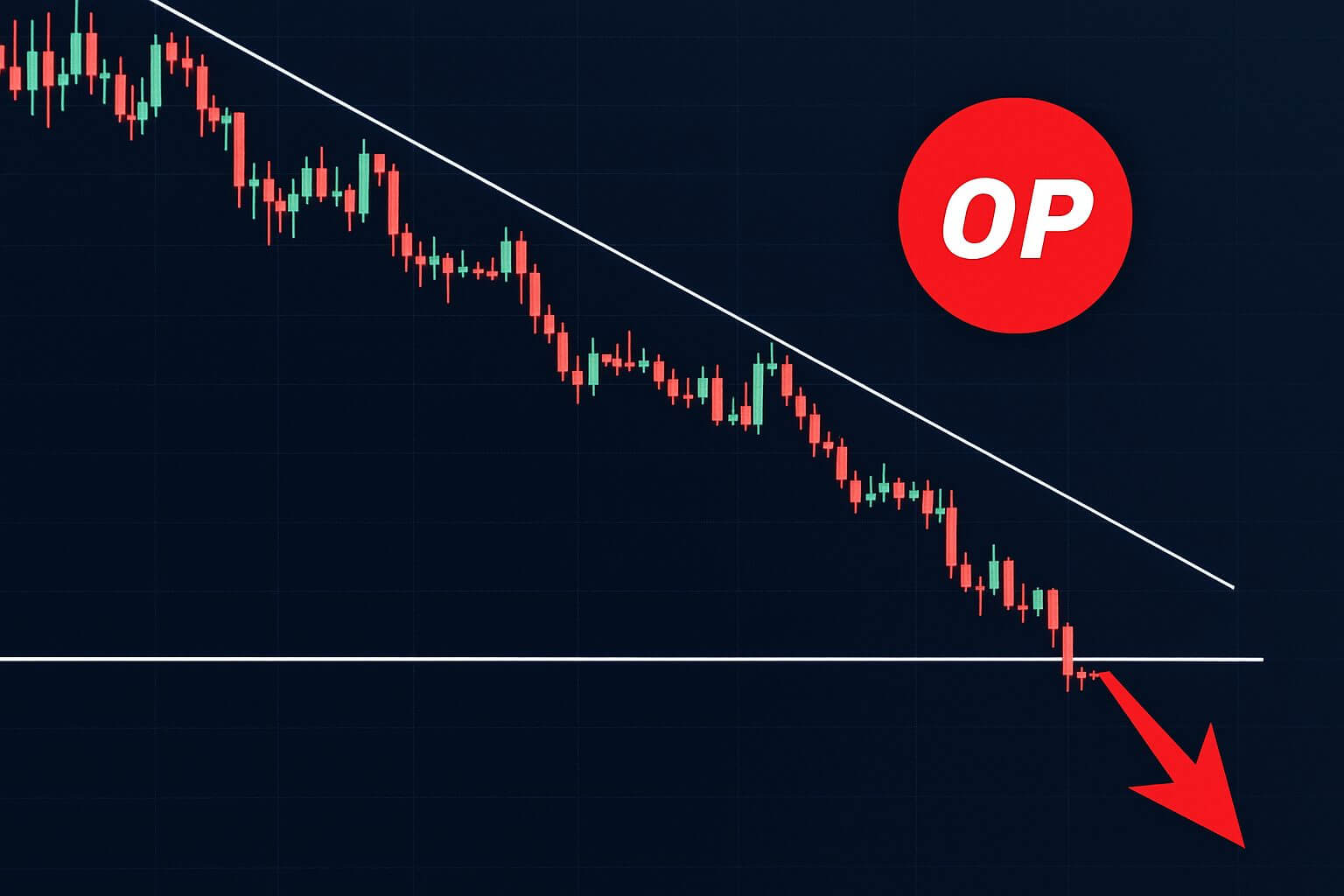 Optimism worstelt met zware daling, kan $1 nog in beeld komen?