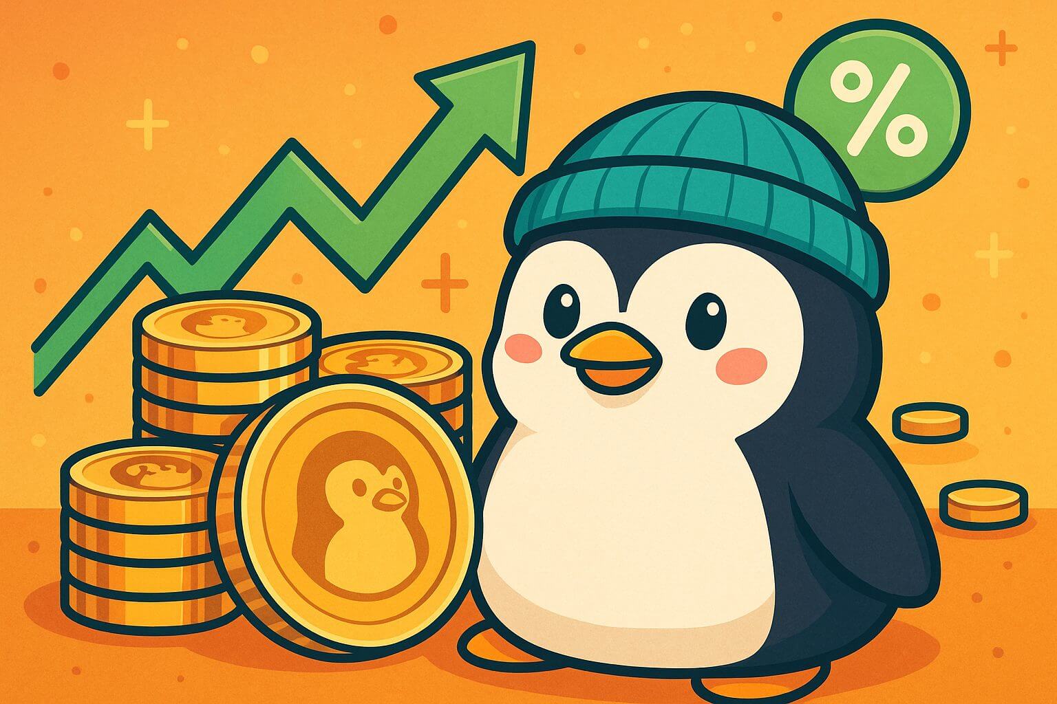 PENGU stijgt met 60% na ETF geruchten en NFT hype