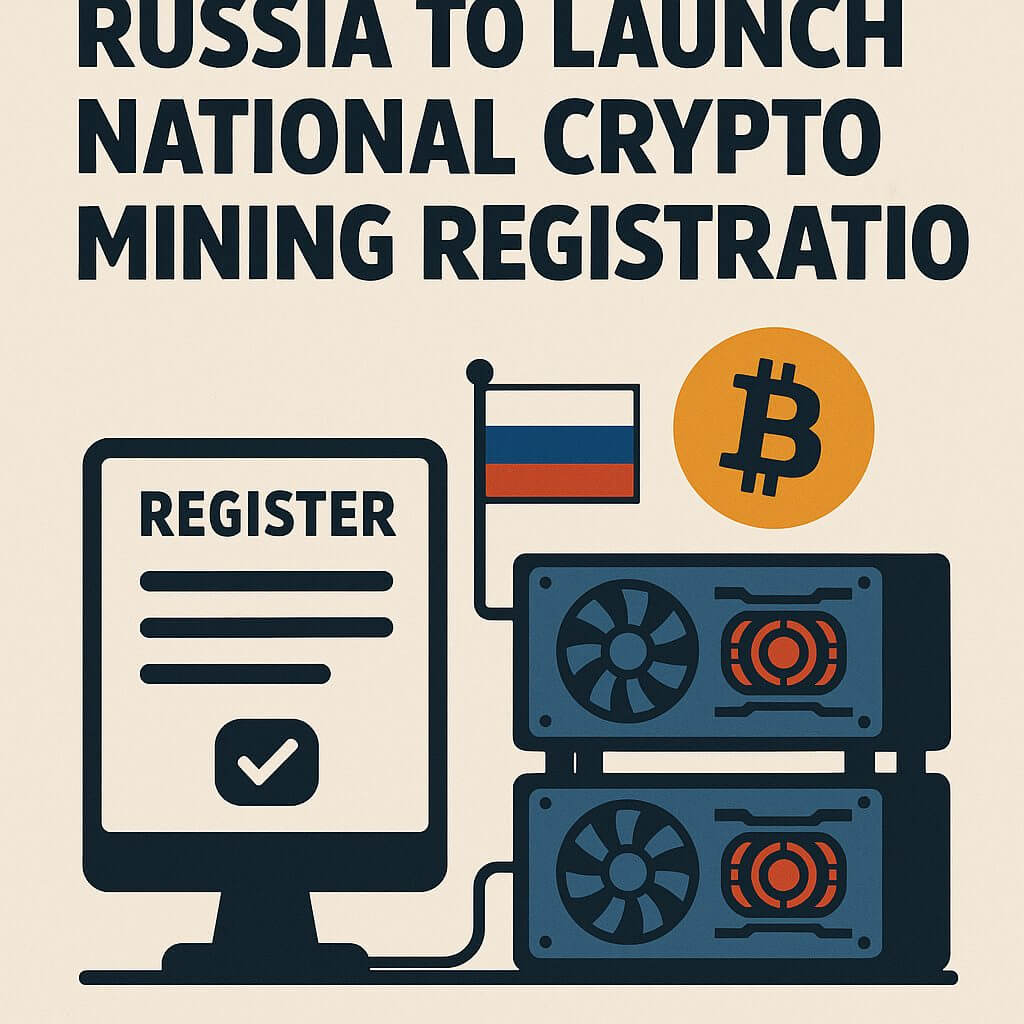 Rusland voert nationaal register in voor crypto miners