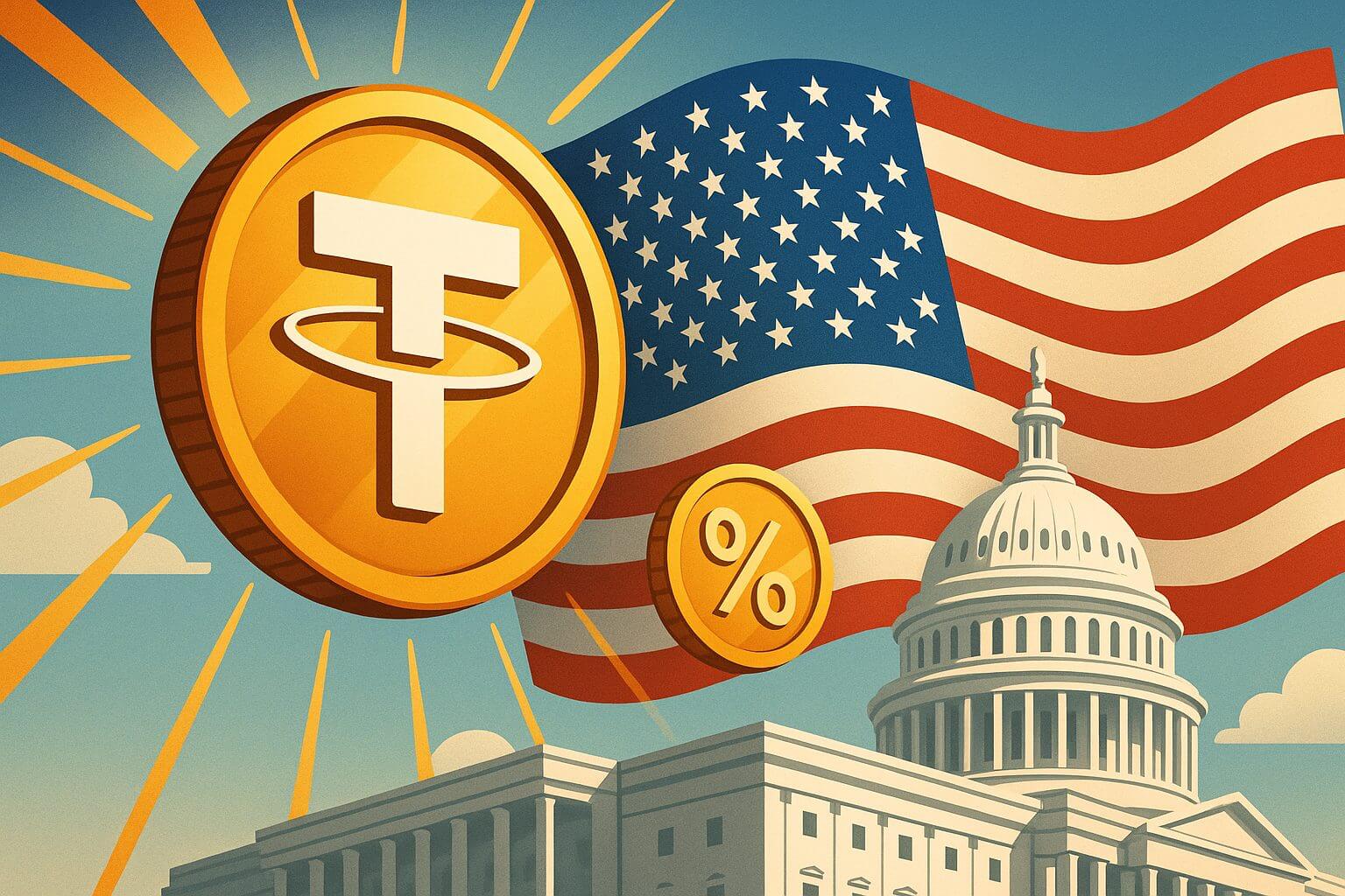 GENIUS Act zet Amerika open voor stablecoins van Tether en Circle