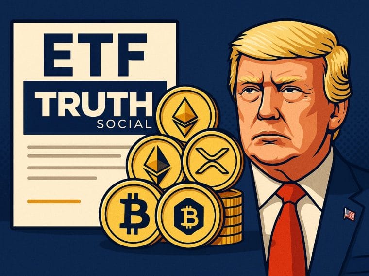 truth social crypto etf sec application 2025