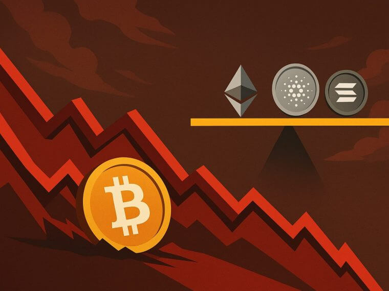 Bitcoin daalt, altcoins wankelen en traders verliezen massaal geld