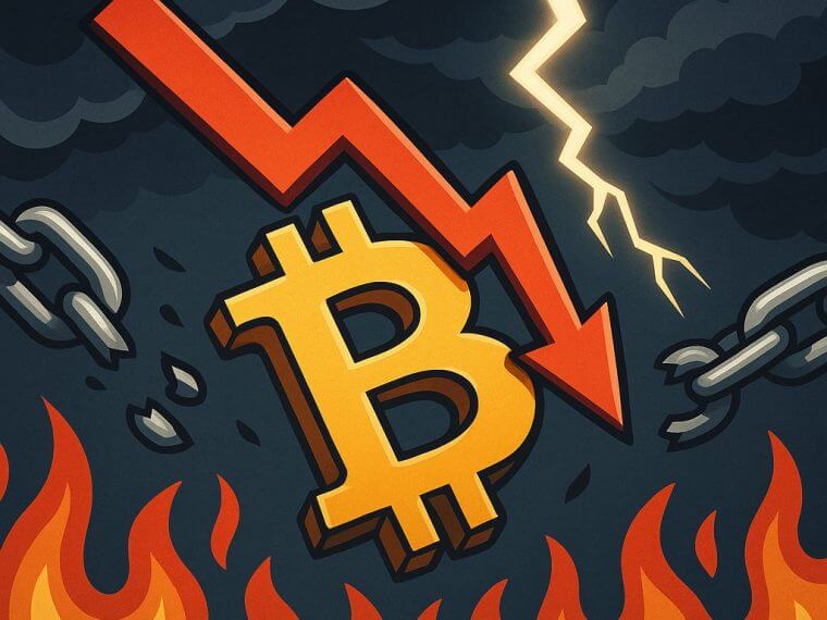 Bitcoin en altcoins onder druk weer ruim $800 miljoen aan liquidaties
