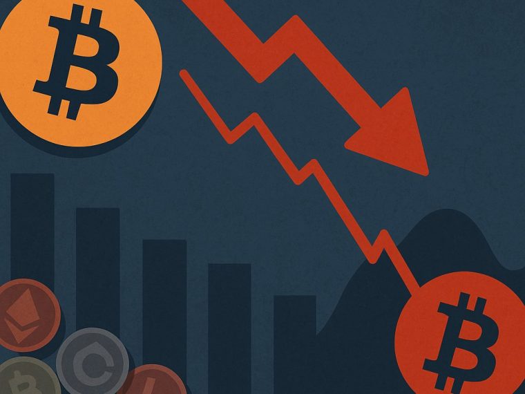 Crypto kleurt rood Bitcoin en Ethereum krijgen flinke tik