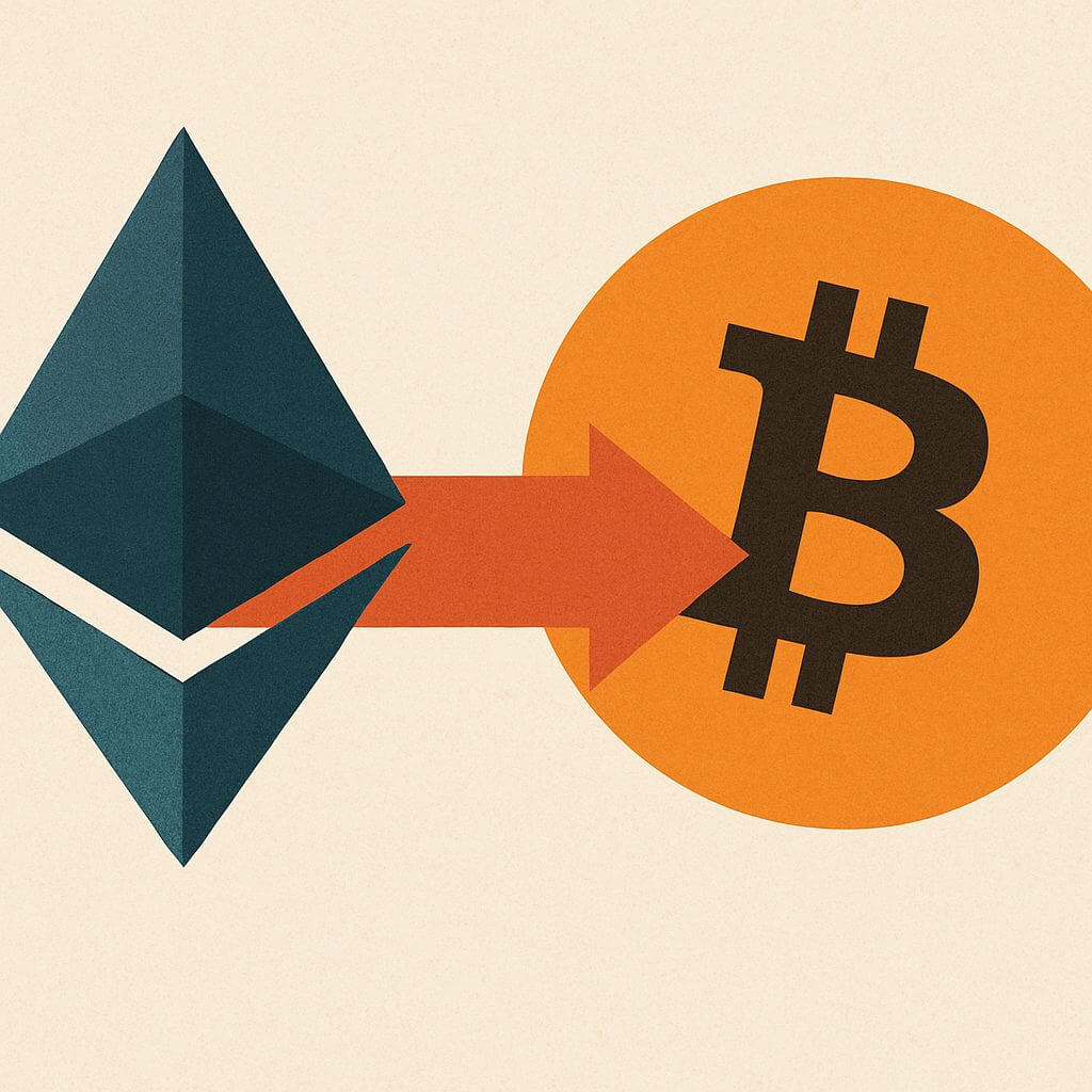 Matrixport roteert miljoenen: ETH eruit, BTC erin