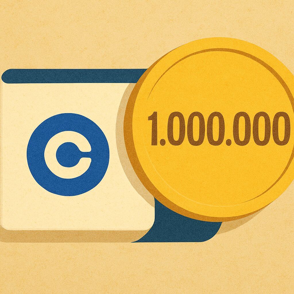Coinbase Smart Wallet breekt door 1 miljoen accounts