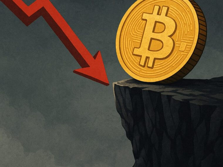 bitcoin cliff drop