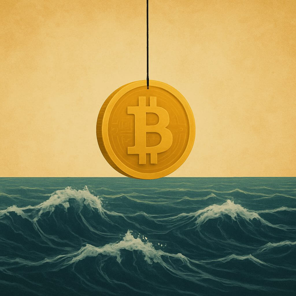 Bitcoin balanceert boven kritieke liquiditeitszone