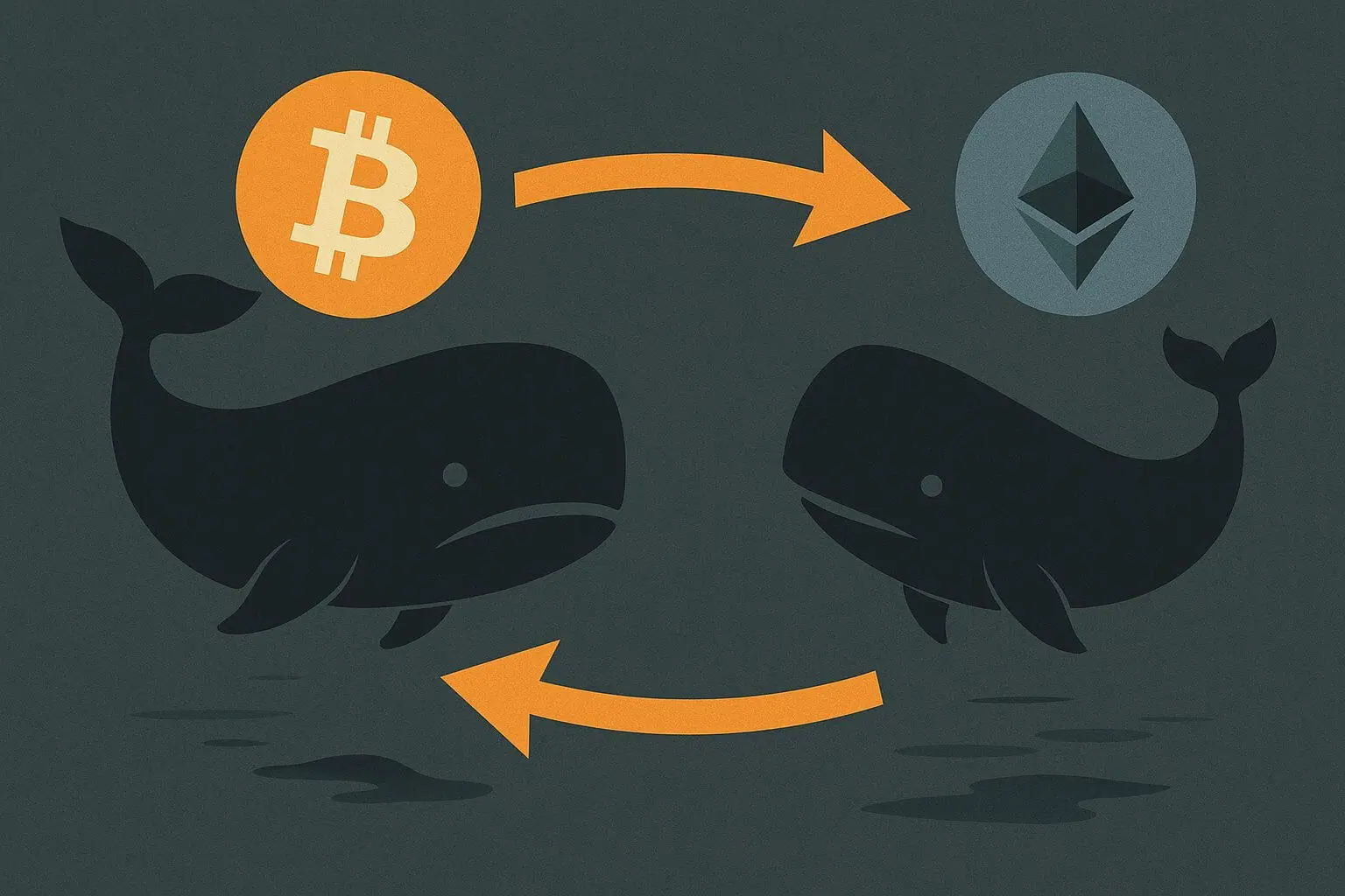 BTC whale shuffelt $6,2 miljard aan coins en koopt ETH