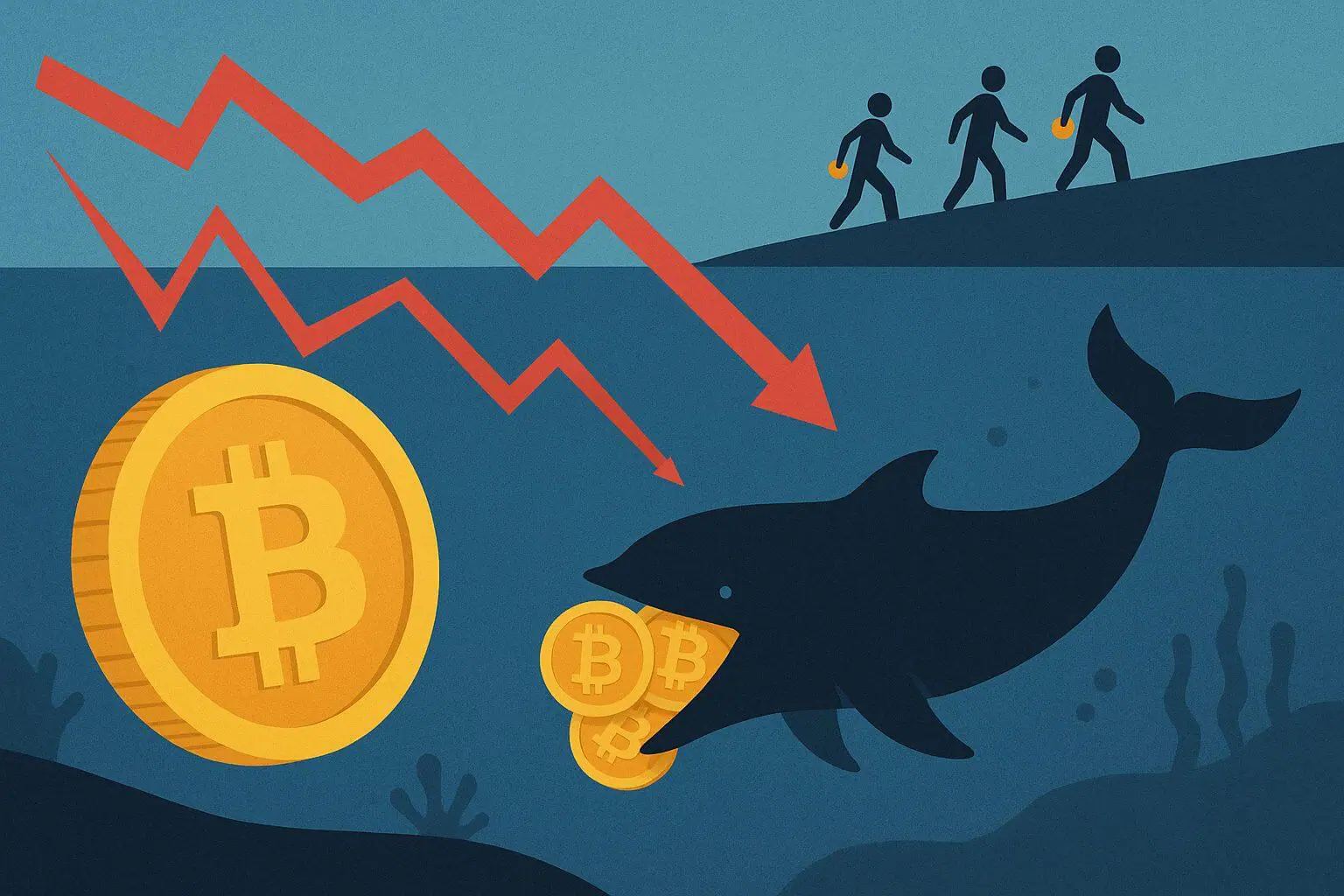 Bitcoin whales grijpen paniekmoment aan om in te kopen