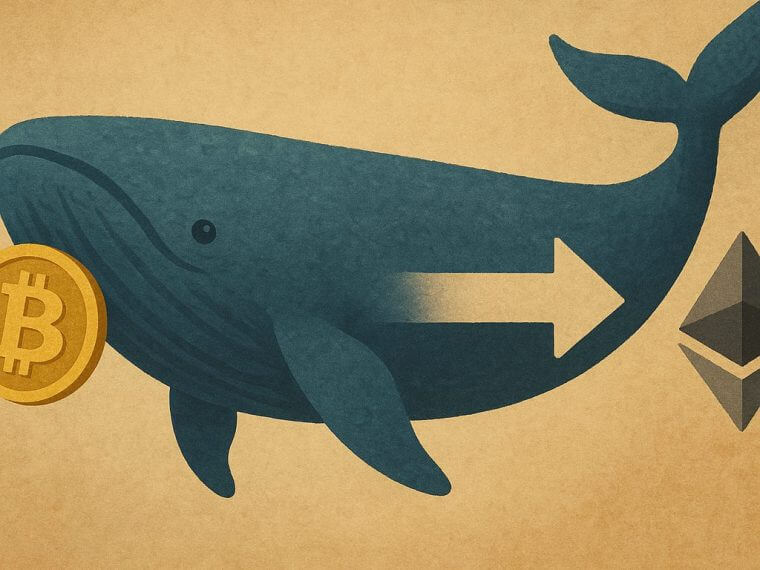 btc eth whale swap
