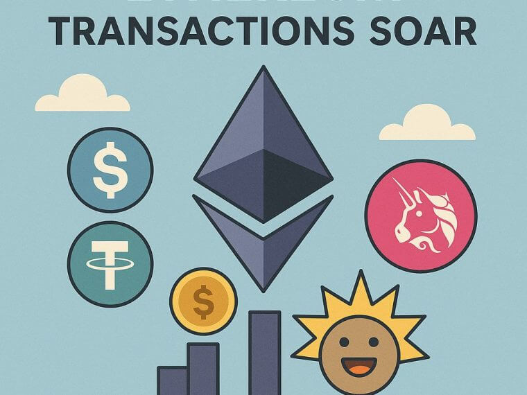 ethereum activity near record levels