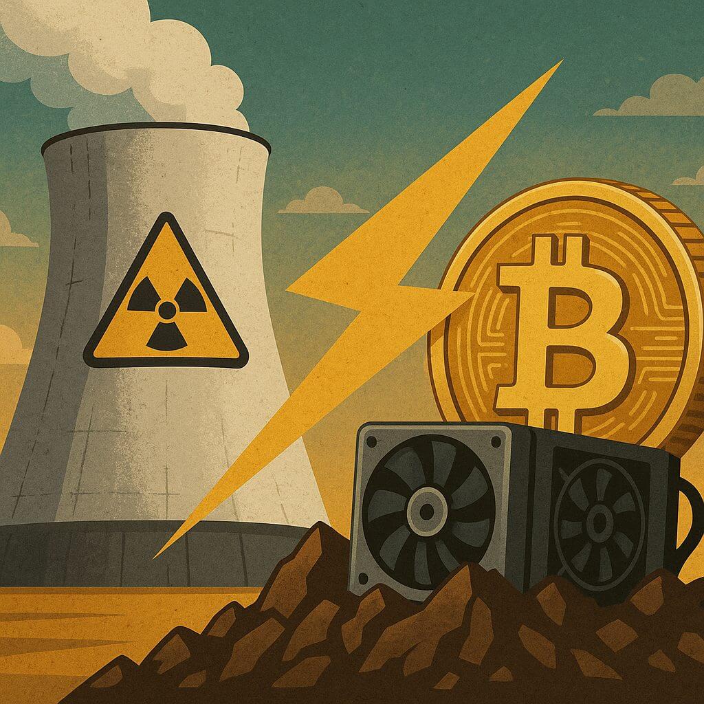 Franse RN wil kernenergie inzetten voor Bitcoin mining