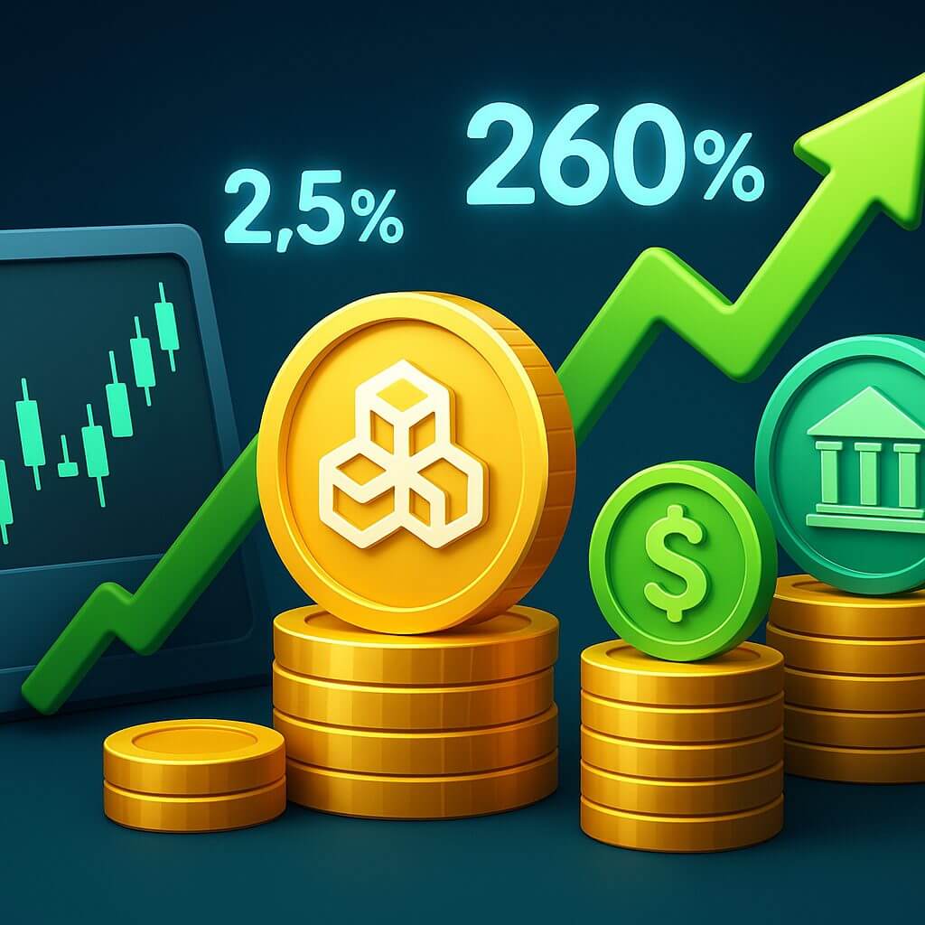 Sterke groei voor tokenized private credit en US Treasuries