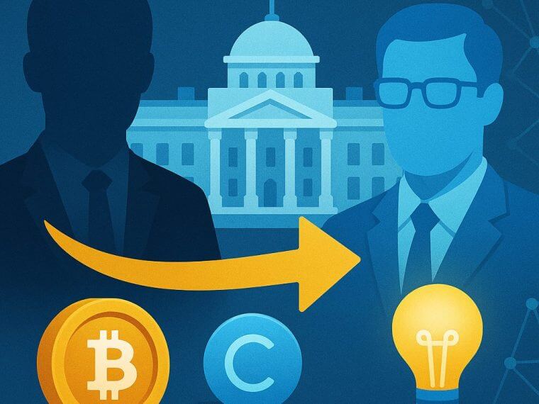 whitehouse crypto leadership shift
