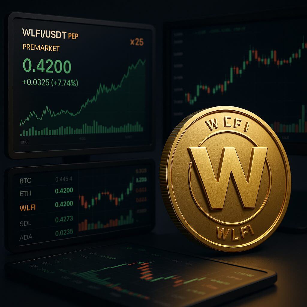 WLFI bereikt $42 miljard waardering via futurescontracten