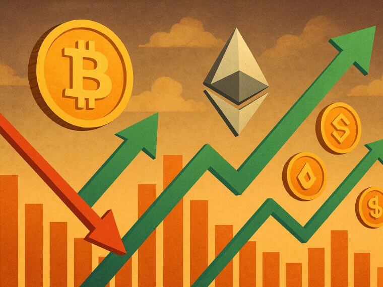 Crypto markt weer omhoog: Bitcoin koers boven $112K en altcoins knallen
