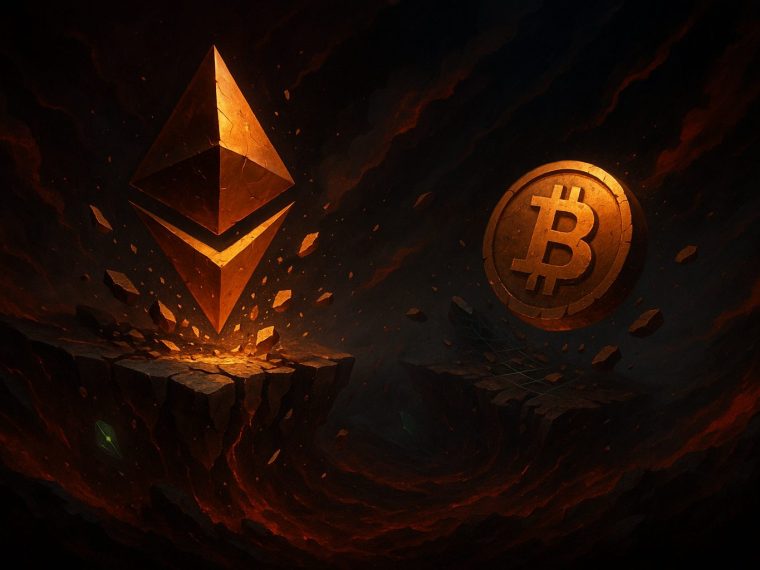 Ethereum koers daalt onder $4k en andere altcoins volgen