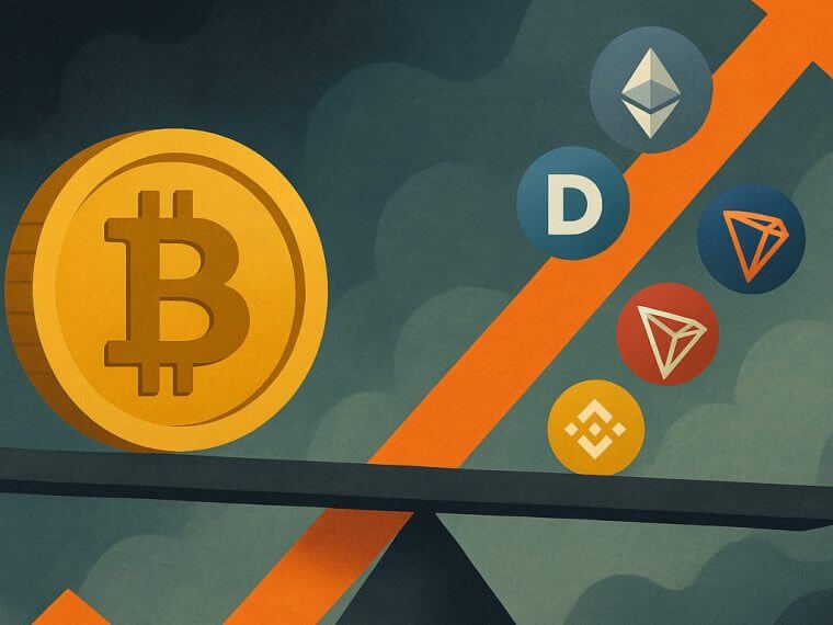 Rustige dag op de crypto markt XRP en TRON stijgen licht