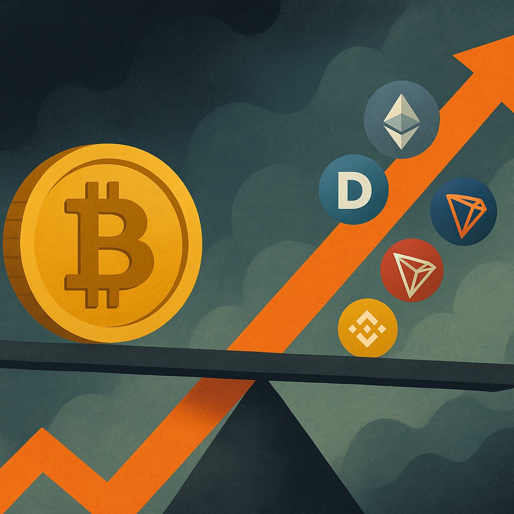 Rustige dag op de crypto markt: XRP en TRON stijgen licht