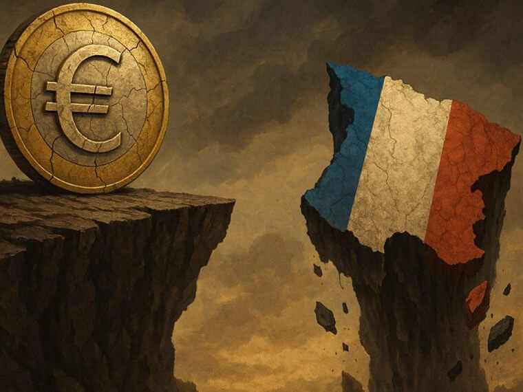 Schuldencrisis in Frankrijk voedt goud koers, crypto in de wacht