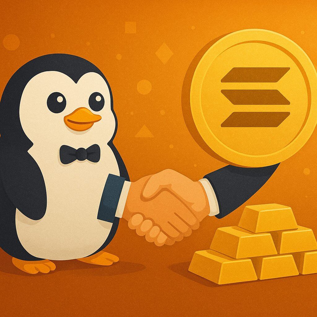 Sharps Technology sluit deal met Pudgy Penguins