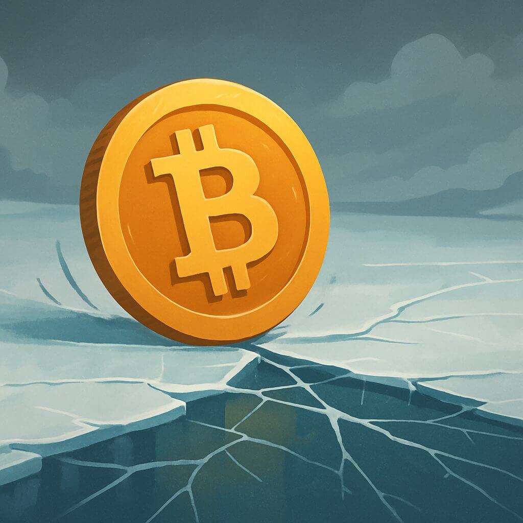 Bitcoin staat op de rand: $111K moet houden of het wordt lelijk
