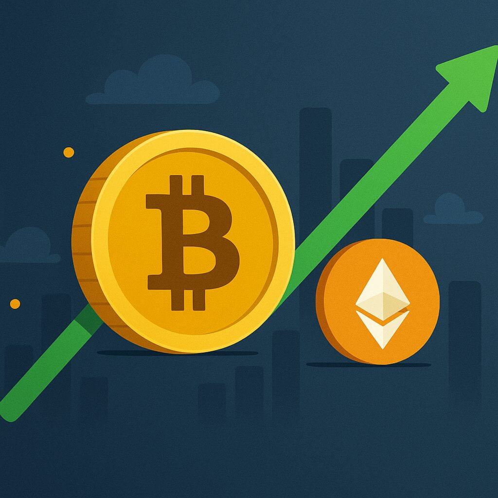 BTC dominantie stijgt naar 57% terwijl altcoins terrein verliezen