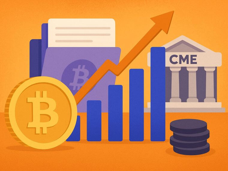 تزايد الاهتمام المؤسسي في BTC بينما تحقق CME رقماً قياسياً
