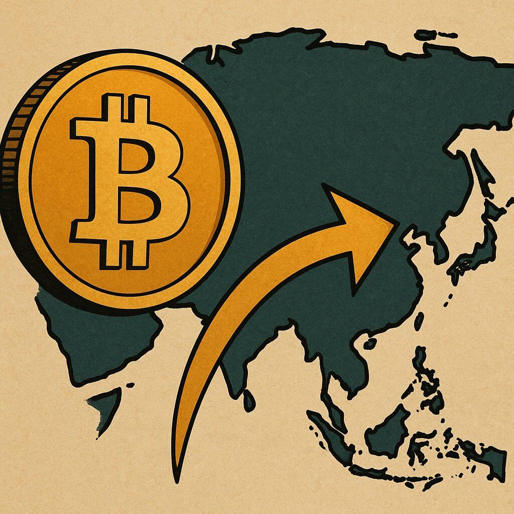 Azië trekt de touwtjes in handen in de wereldwijde cryptomarkt