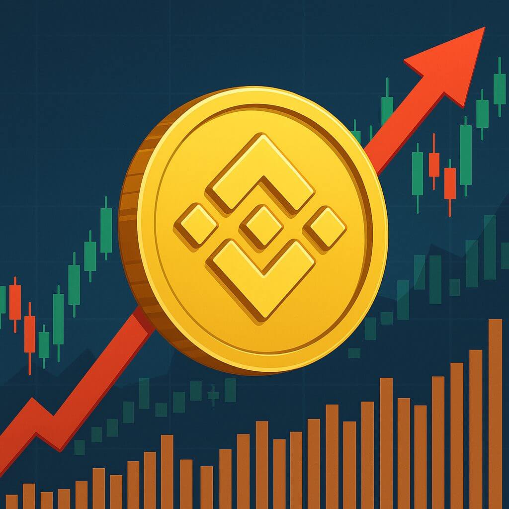 BNB blijft sterk en trekt interesse naar Binance ecosysteem