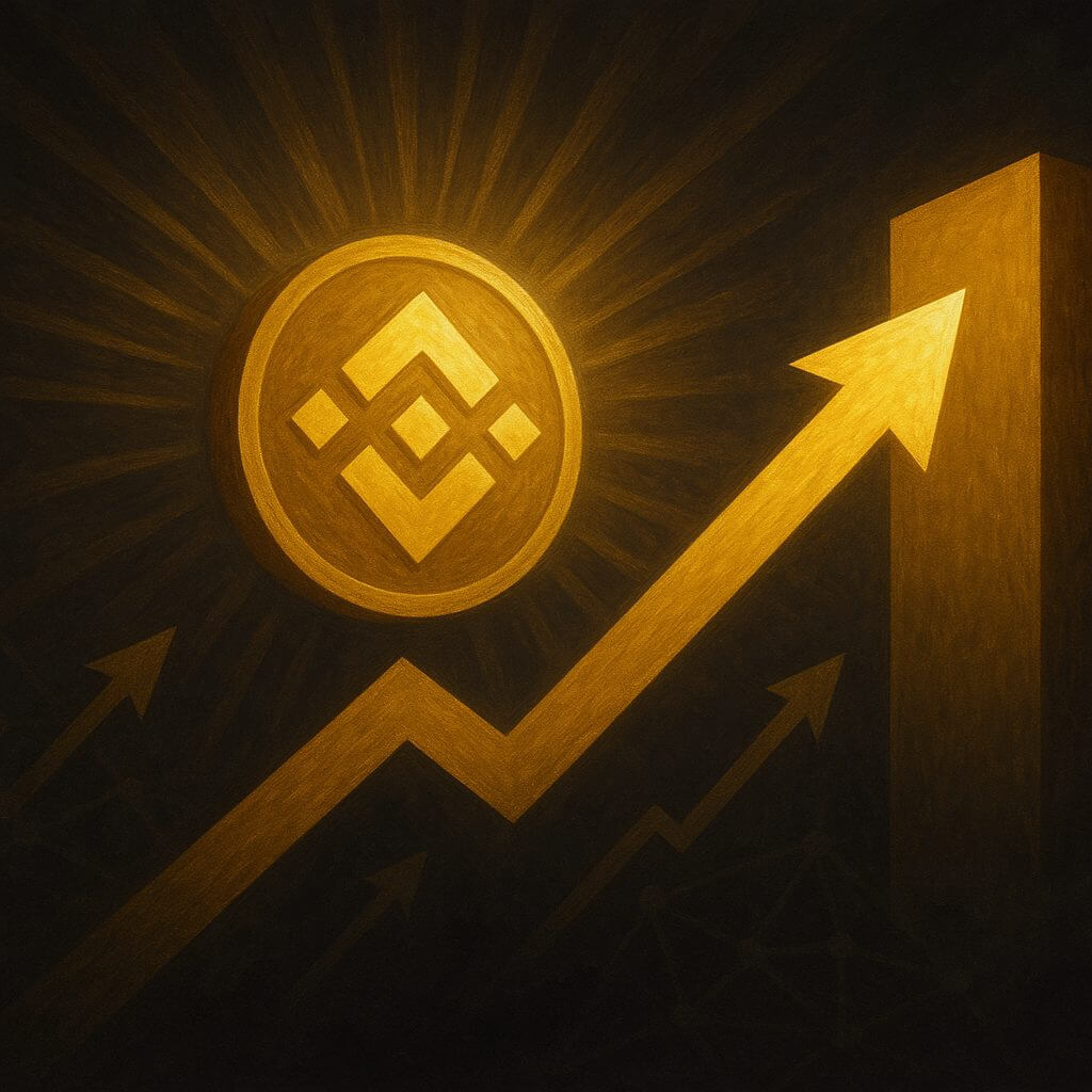 Binance Coin stijgt hard: volgende halte $1.000?