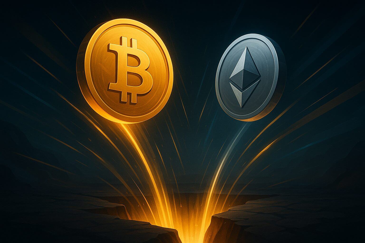 BTC en ETH hebben open CME gaps: komt er een correctie aan?