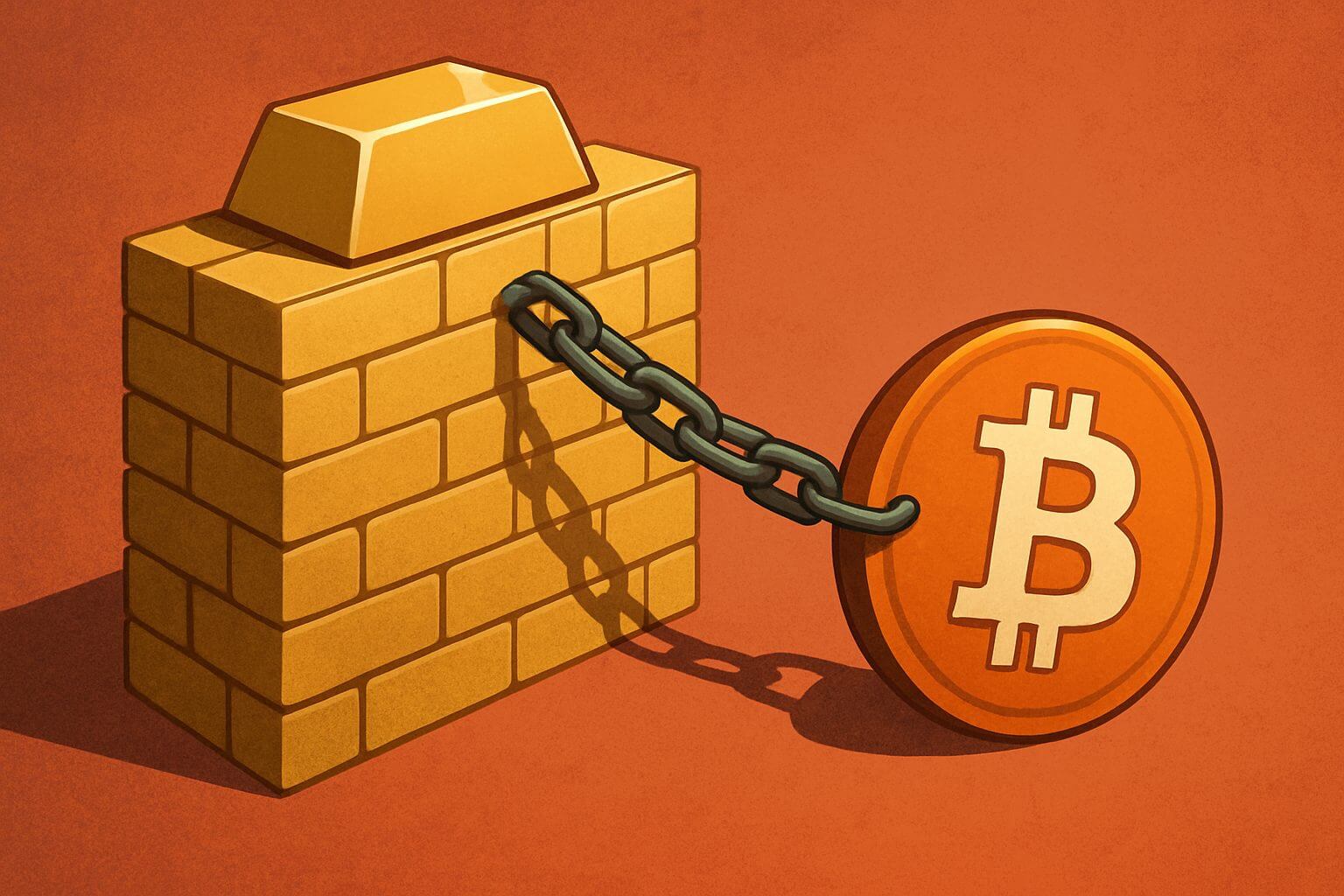 Goud schiet omhoog, volgt Bitcoin binnenkort?