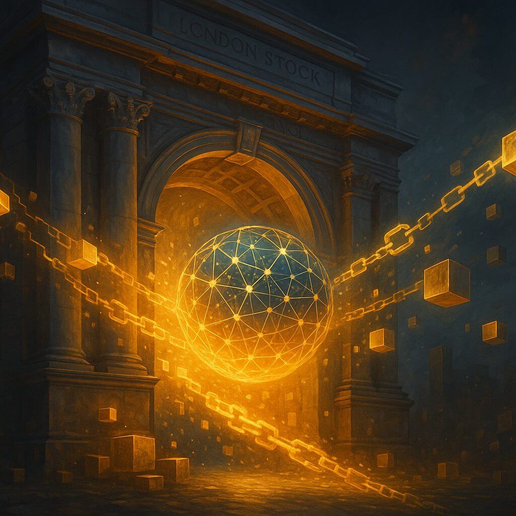 Britse beurs brengt private fondsen naar de blockchain