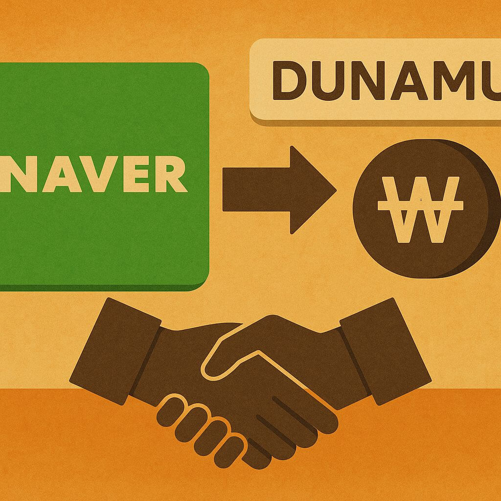 Naver neemt controle over Upbit en stapt vol in crypto