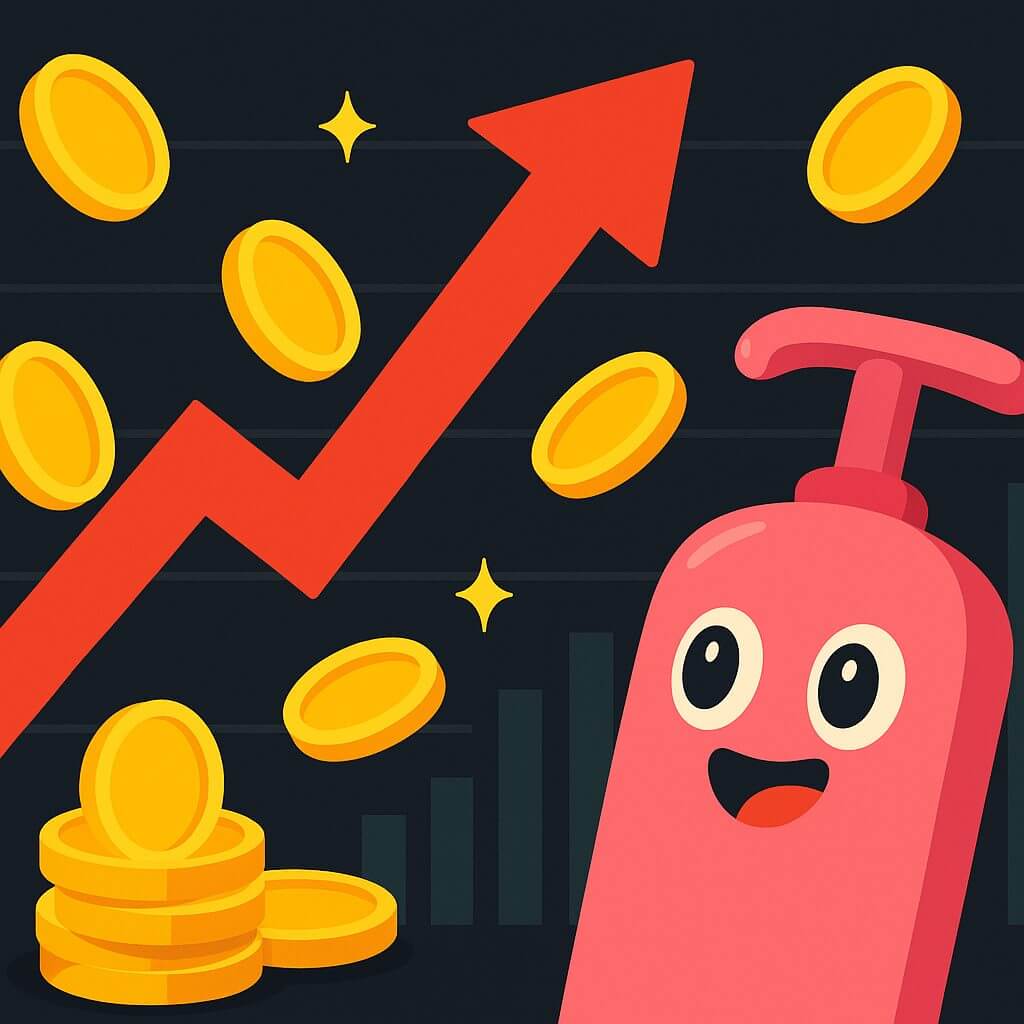PUMP knalt naar all time high en zit in prijsontdekking