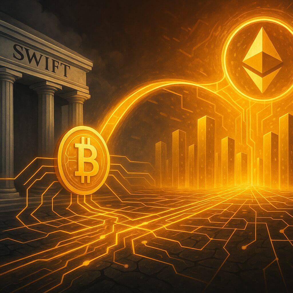 SWIFT test blockchain betaalsysteem via Ethereum netwerk Linea