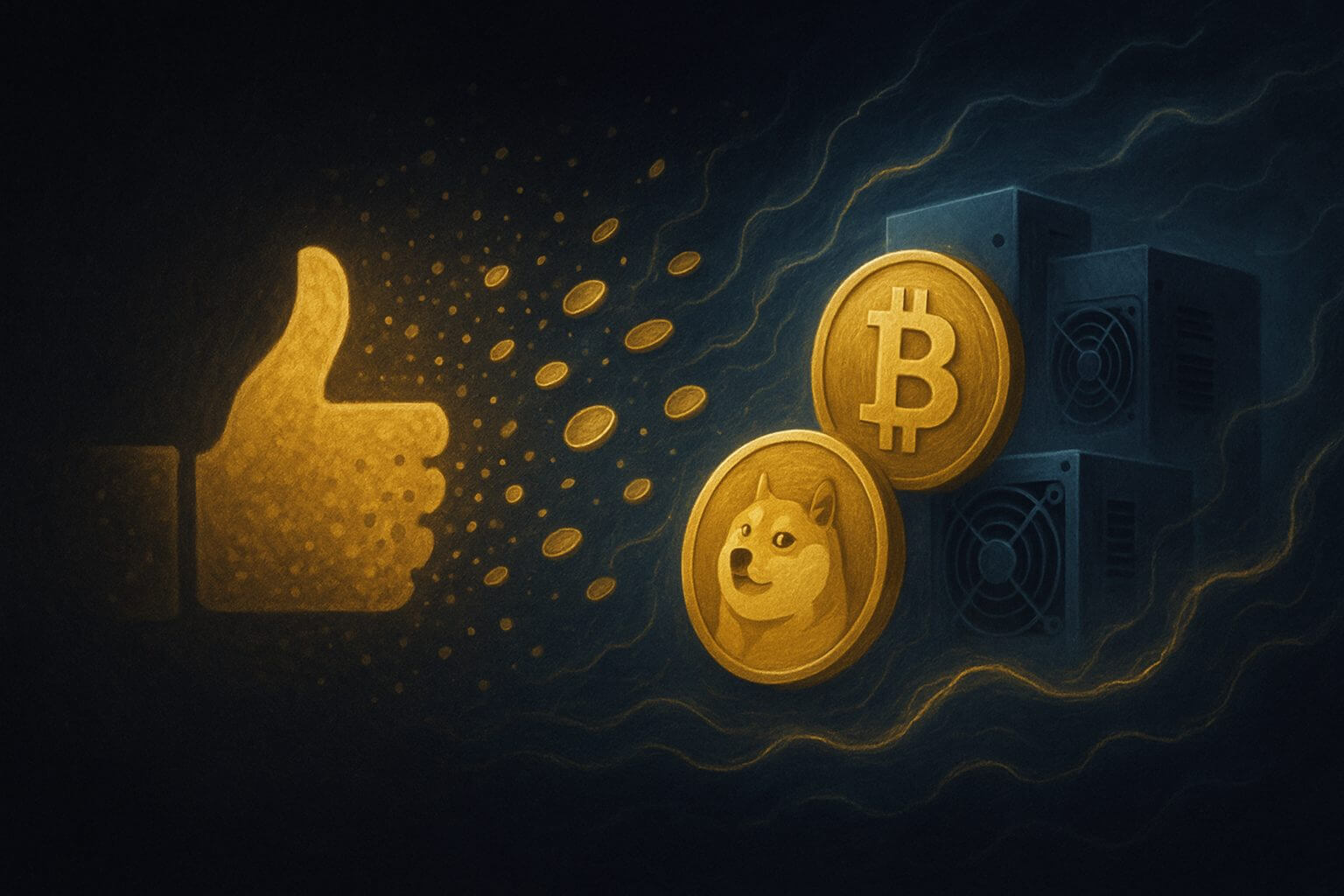 Thumzup duikt vol in crypto met miljoenenplan rond DOGE en BTC