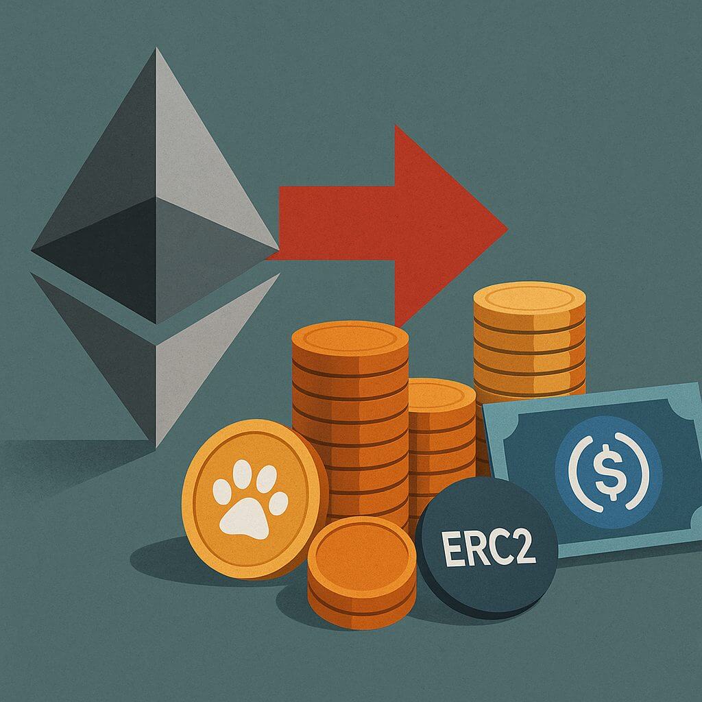 On chain data: Vitalik Buterin ruilt memecoins voor ETH en USDC