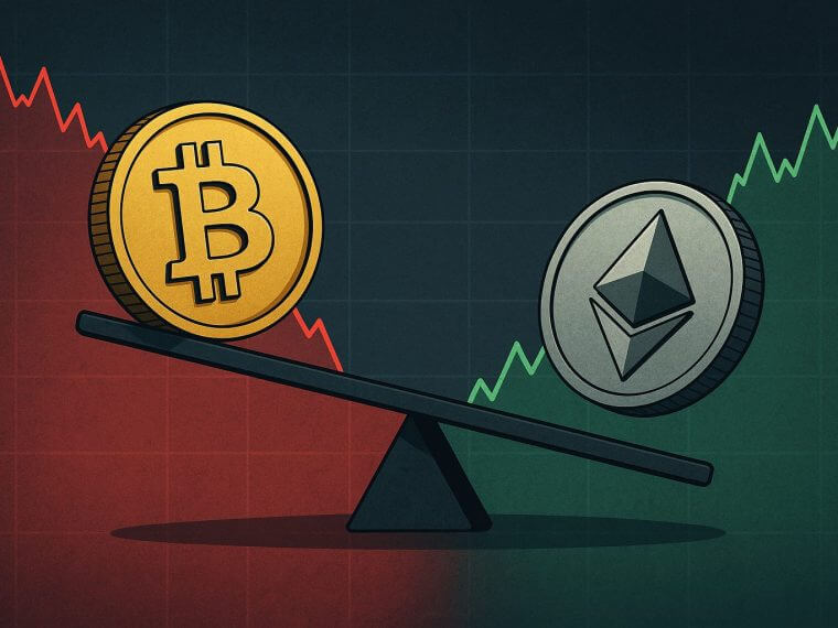 Bitcoin, Ethereum en BNB onder druk terwijl AI tokens opveren