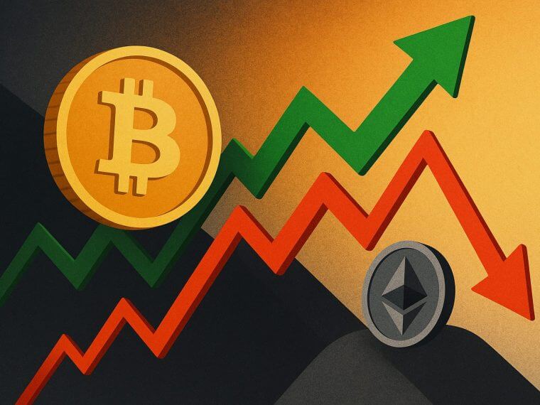Bitcoin en Ethereum herstellen licht en Ethena knalt omhoog