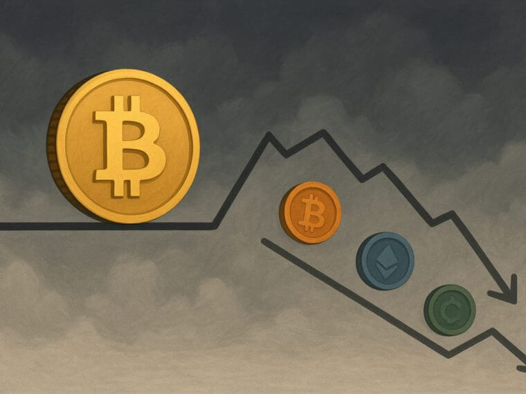 Crypto markt rustig Lage liquidaties ondanks rode cijfers bij altcoins