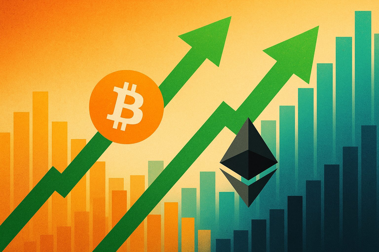 Uptober barst los: Bitcoin en Ethereum koersen stijgen flink